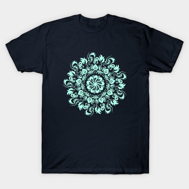 Floral 3 T-Shirt by Jaspreet Kaur